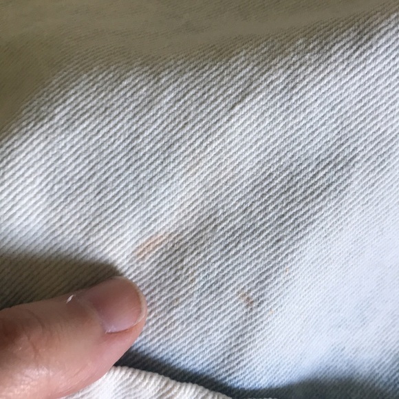 Zara Denim Belted Paper bag Shorts.NWOT flawed. Size M. High waisted casual - Picture 9 of 10